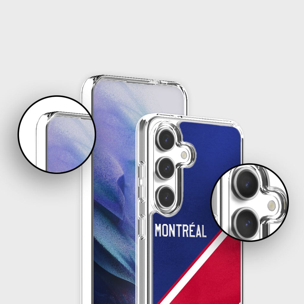 Samsung Galaxy S24 Montreal Design Clear Case