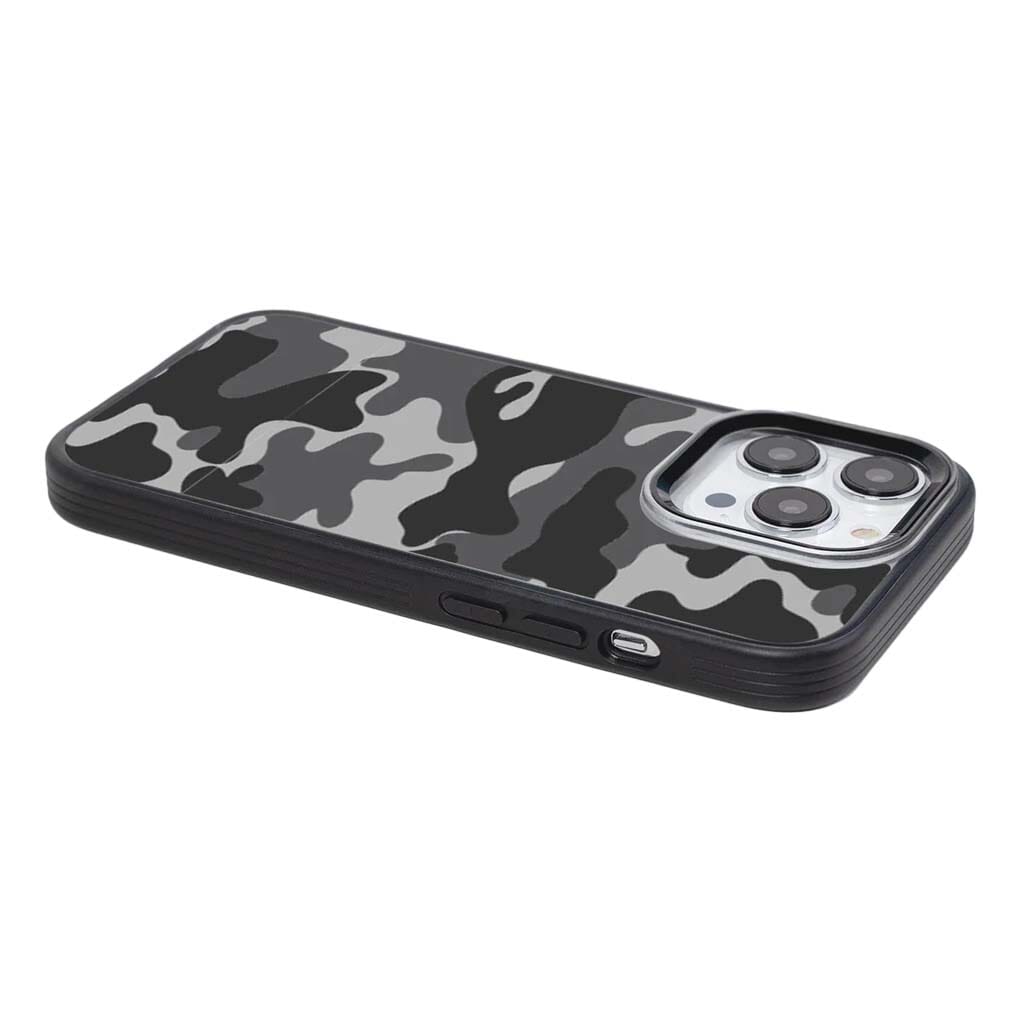 MagSafe iPhone 14 Pro Max Black Camo Case