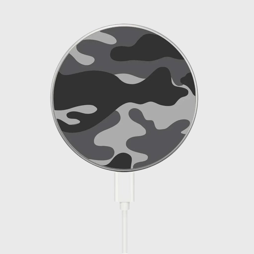 MagSafe Wireless Charger - Black Camo Pattern