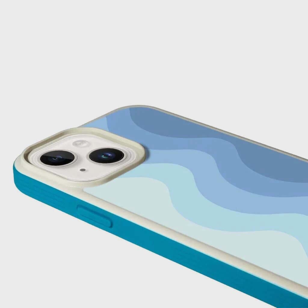 MagSafe iPhone 14 Blue Wave Case