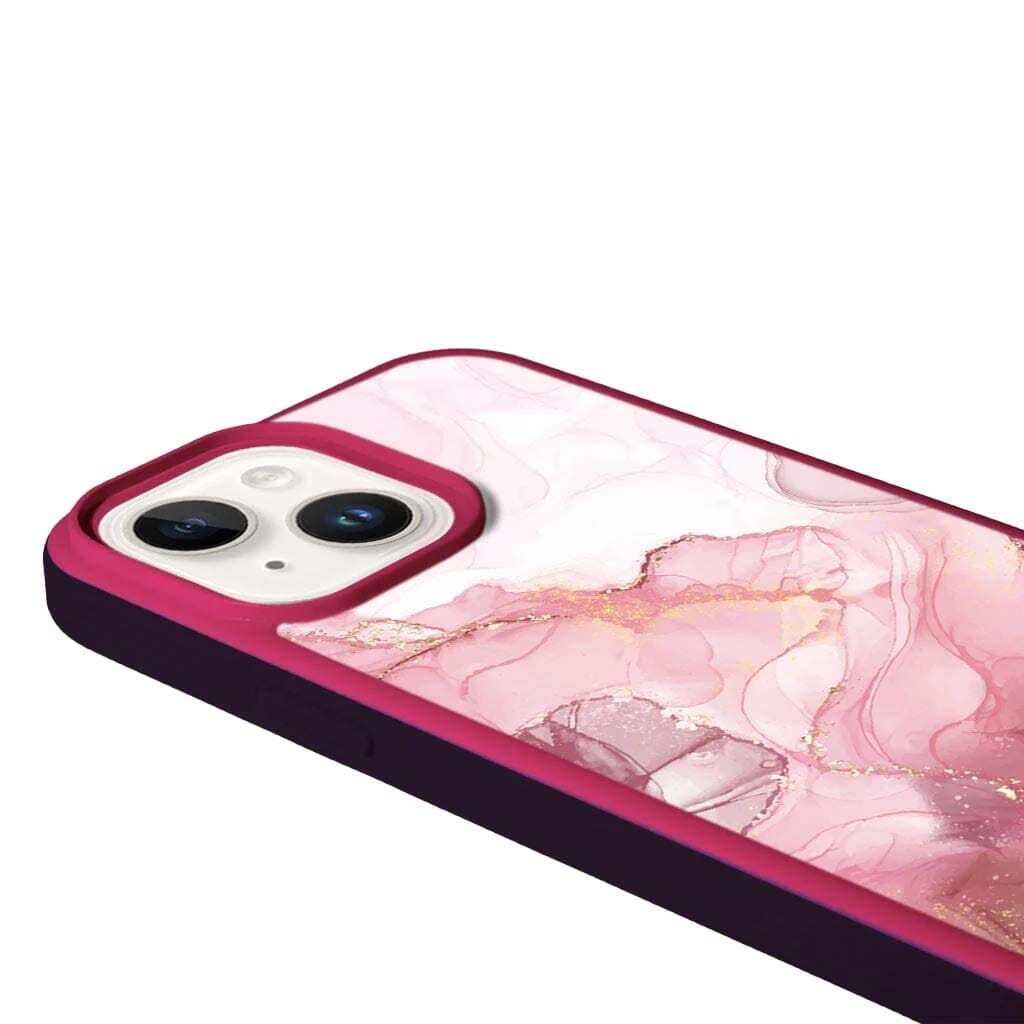 MagSafe iPhone 13 Pink Marble Case