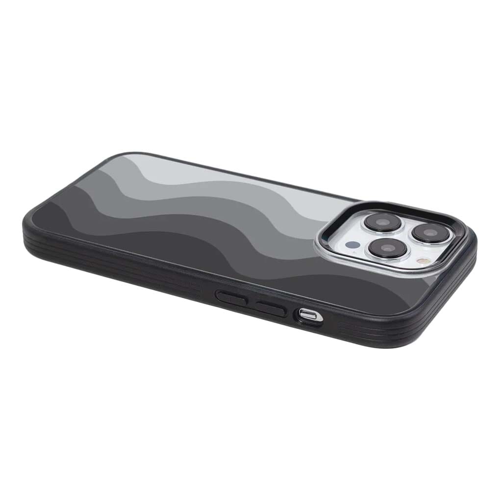 MagSafe iPhone 14 Pro Black Wave Case