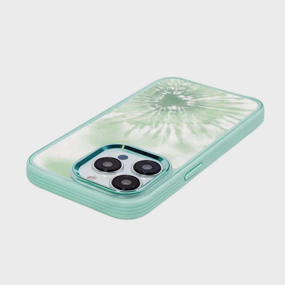 iPhone 15 Pro Max Case With MagSafe - Green Tie Dye