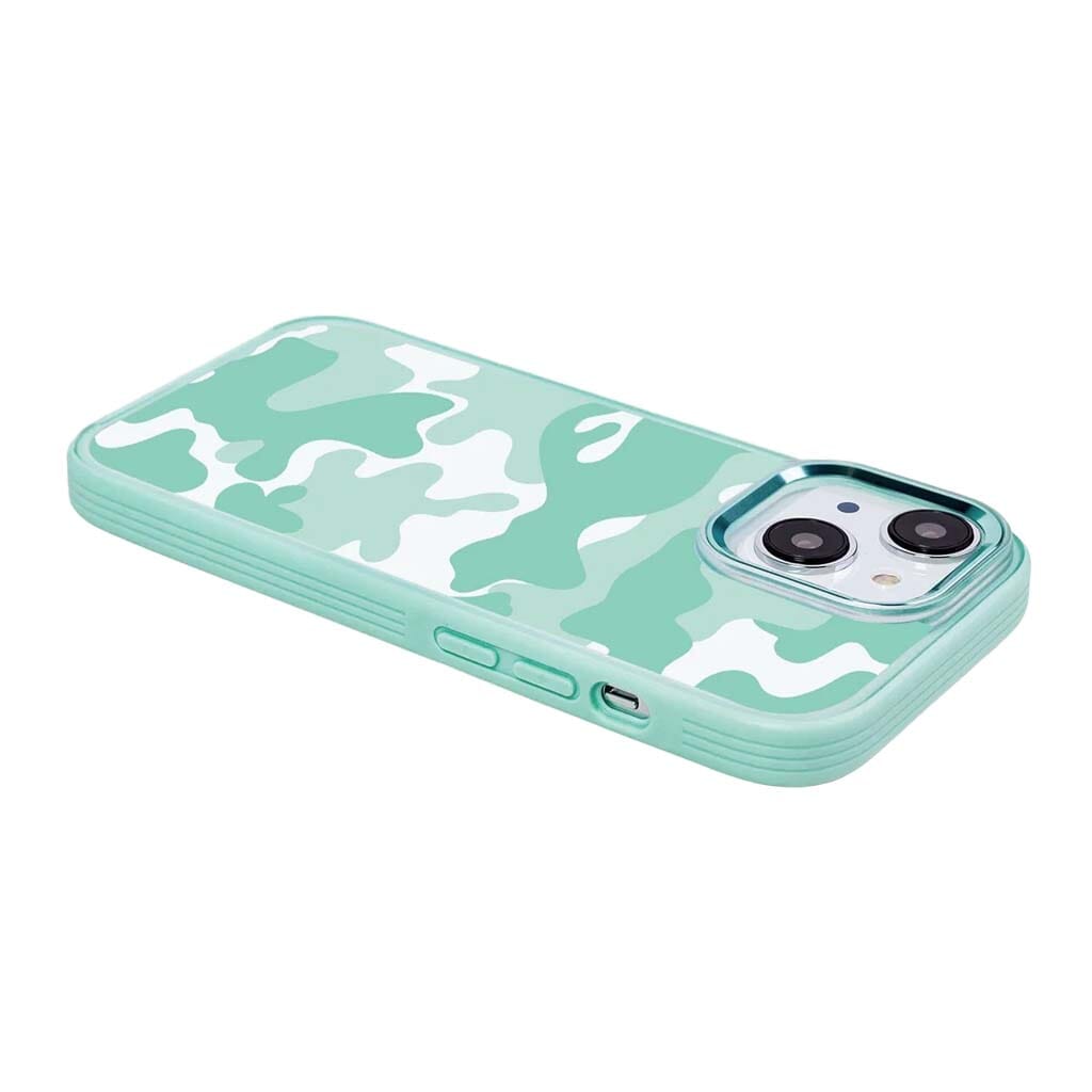 MagSafe iPhone 14 Teal Camo Case