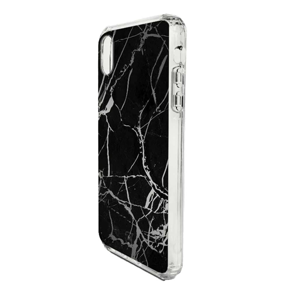 iPhone X / XS Case - Holographic Marble Design