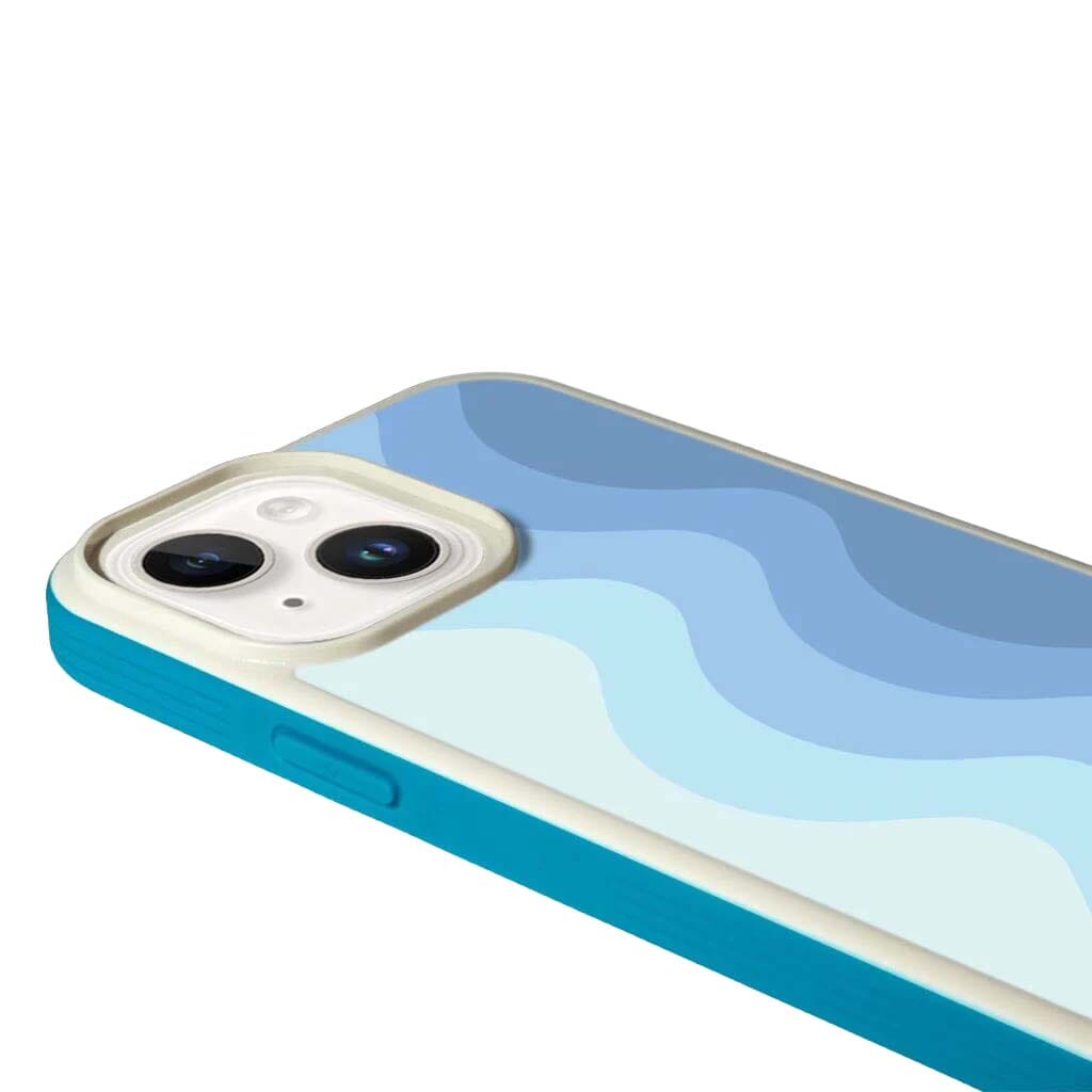 MagSafe iPhone 14 Blue Wave Case