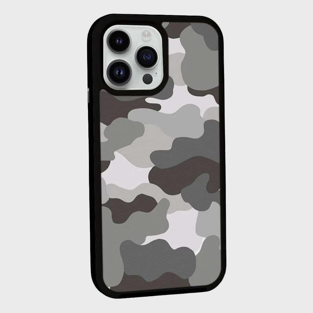 MagSafe iPhone 13 Pro Grey Camo Case