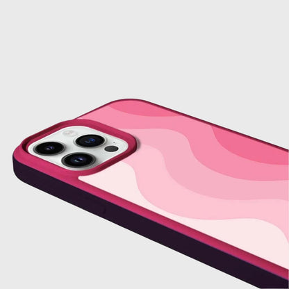 MagSafe iPhone 13 Pro Pink Wave Case