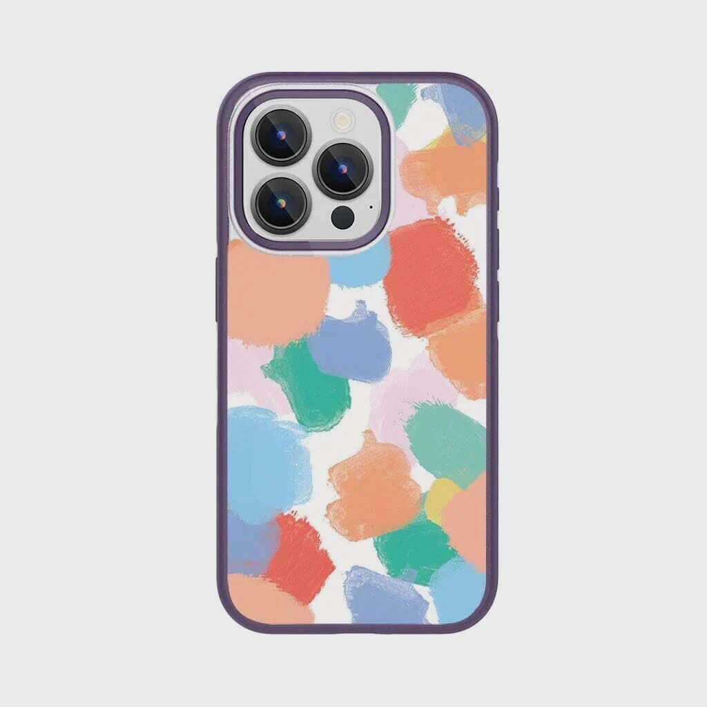 iPhone 15 Pro Case With MagSafe - Colorful Abstract