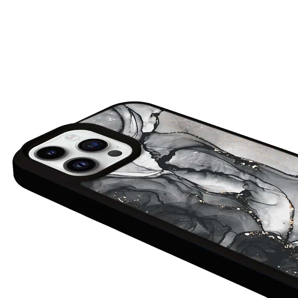 MagSafe iPhone 13 Pro Black Marble Case
