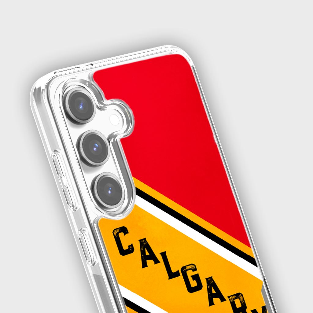 Samsung Galaxy S24 Calgary Design Clear Case