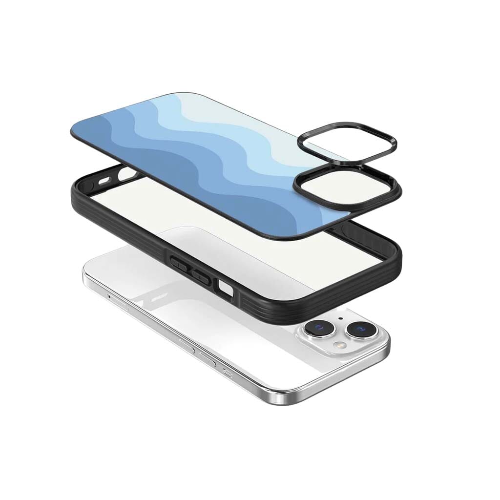 iPhone 15 Case With MagSafe - Blue Wave
