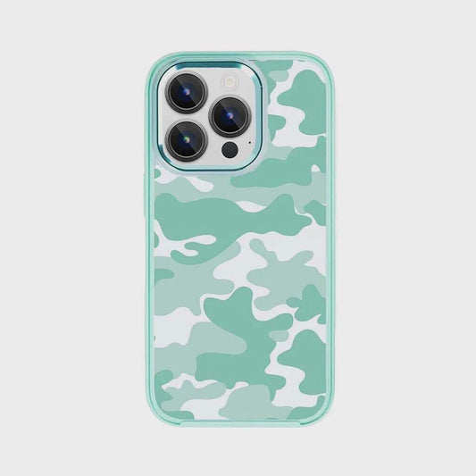 iPhone 15 Pro Case With MagSafe - Teal Camo