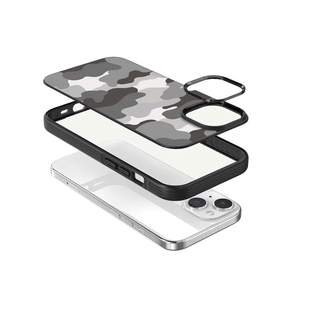 iPhone 15 Case With MagSafe - Black Camo