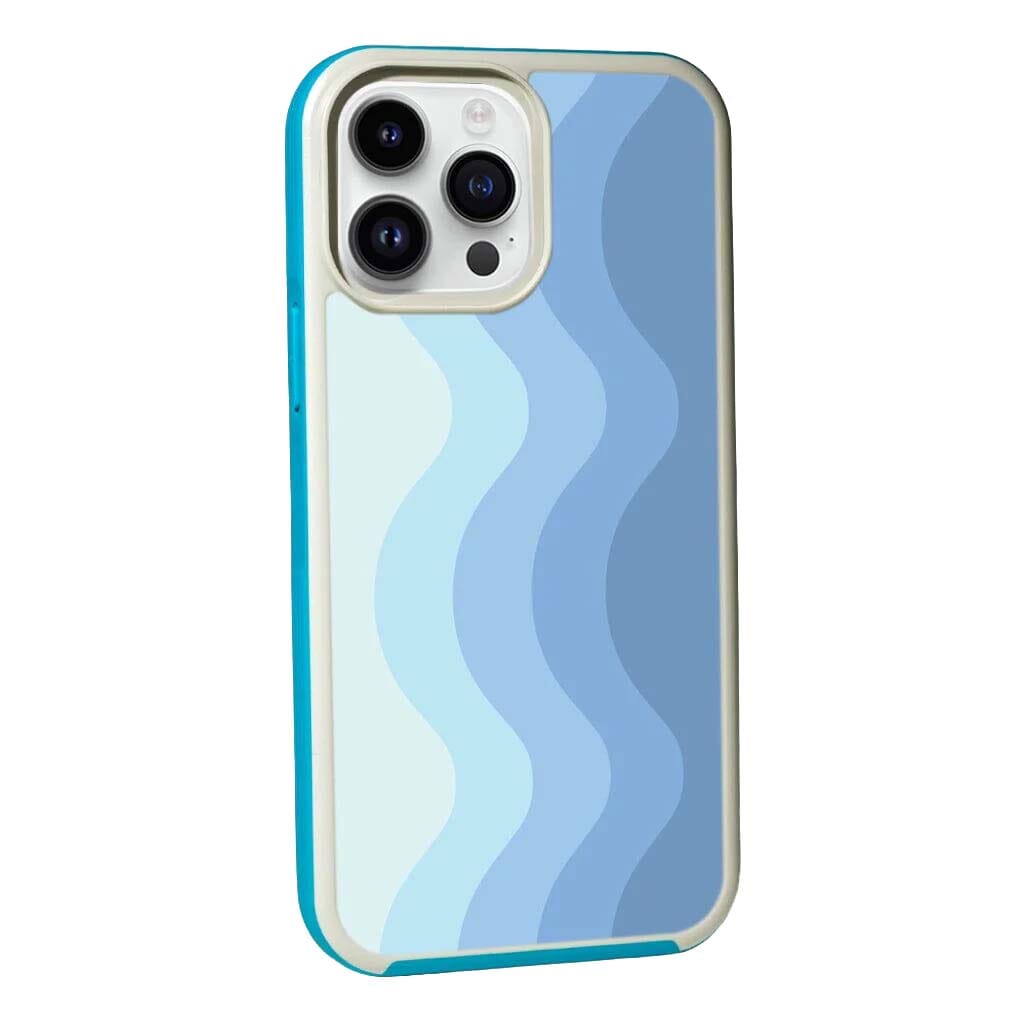 MagSafe iPhone 13 Pro Max Blue Wave Case