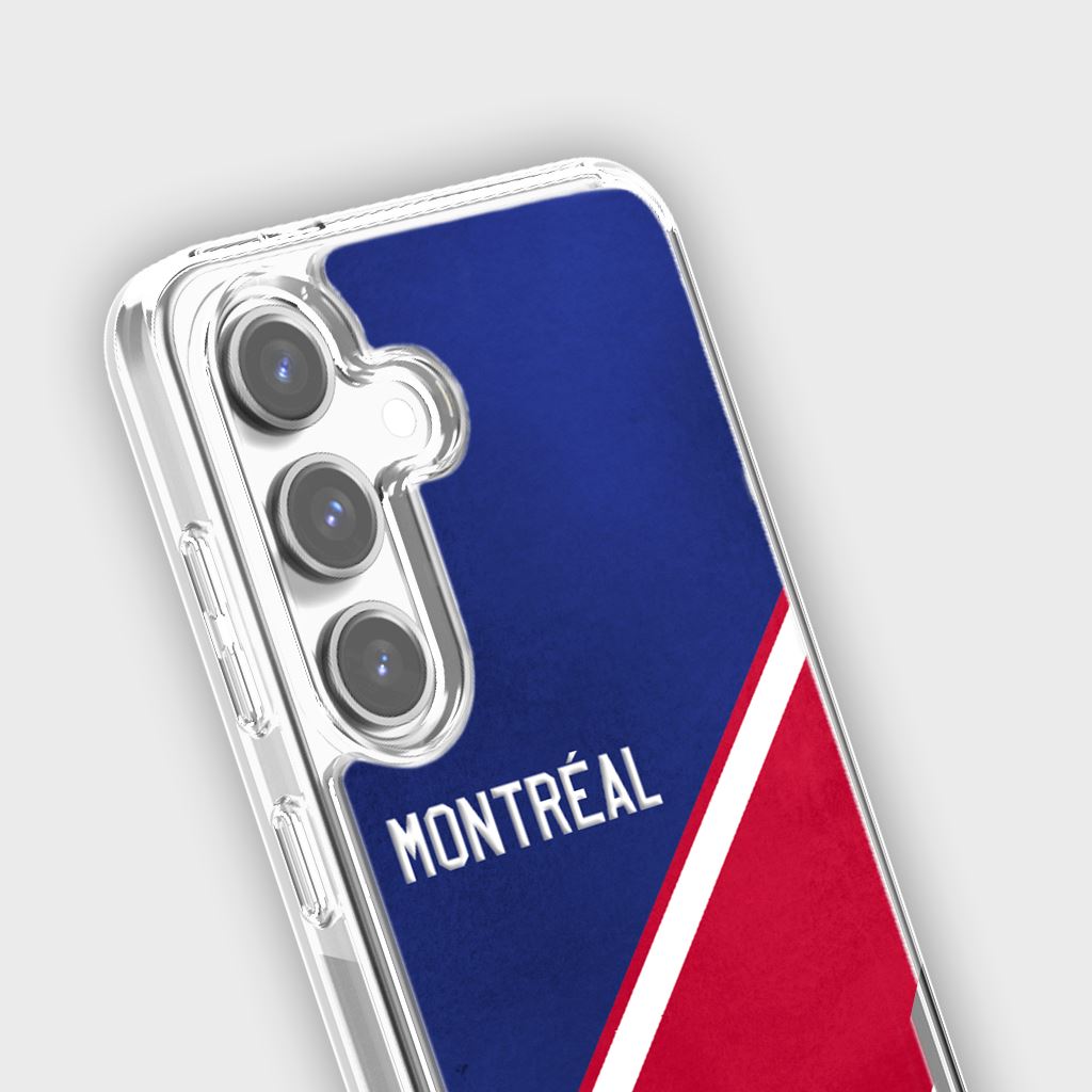 Samsung Galaxy S24 Montreal Design Clear Case