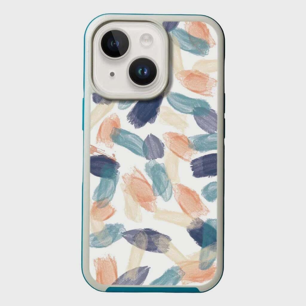 MagSafe iPhone 14 Plus Pastel Abstract Case