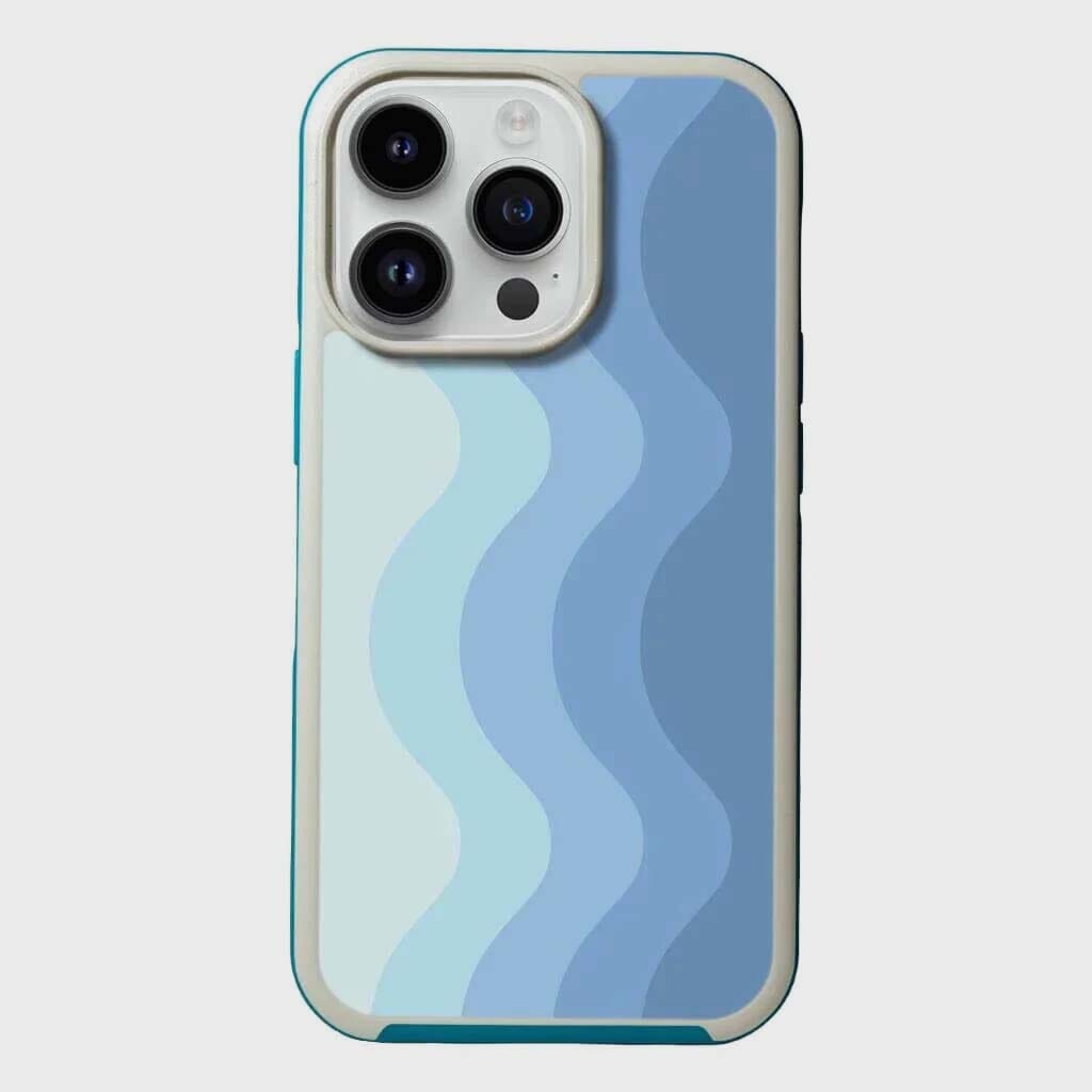 MagSafe iPhone 13 Pro Max Blue Wave Case