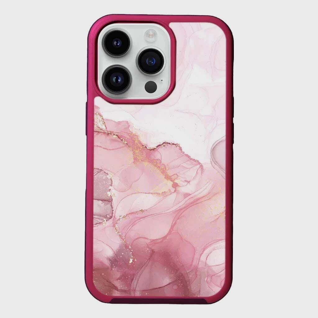 MagSafe iPhone 13 Pro Max Pink Marble Case