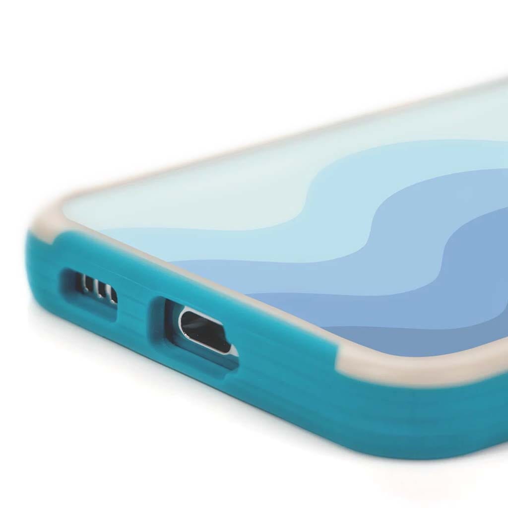 Blue Samsung Galaxy S22 Wave Case