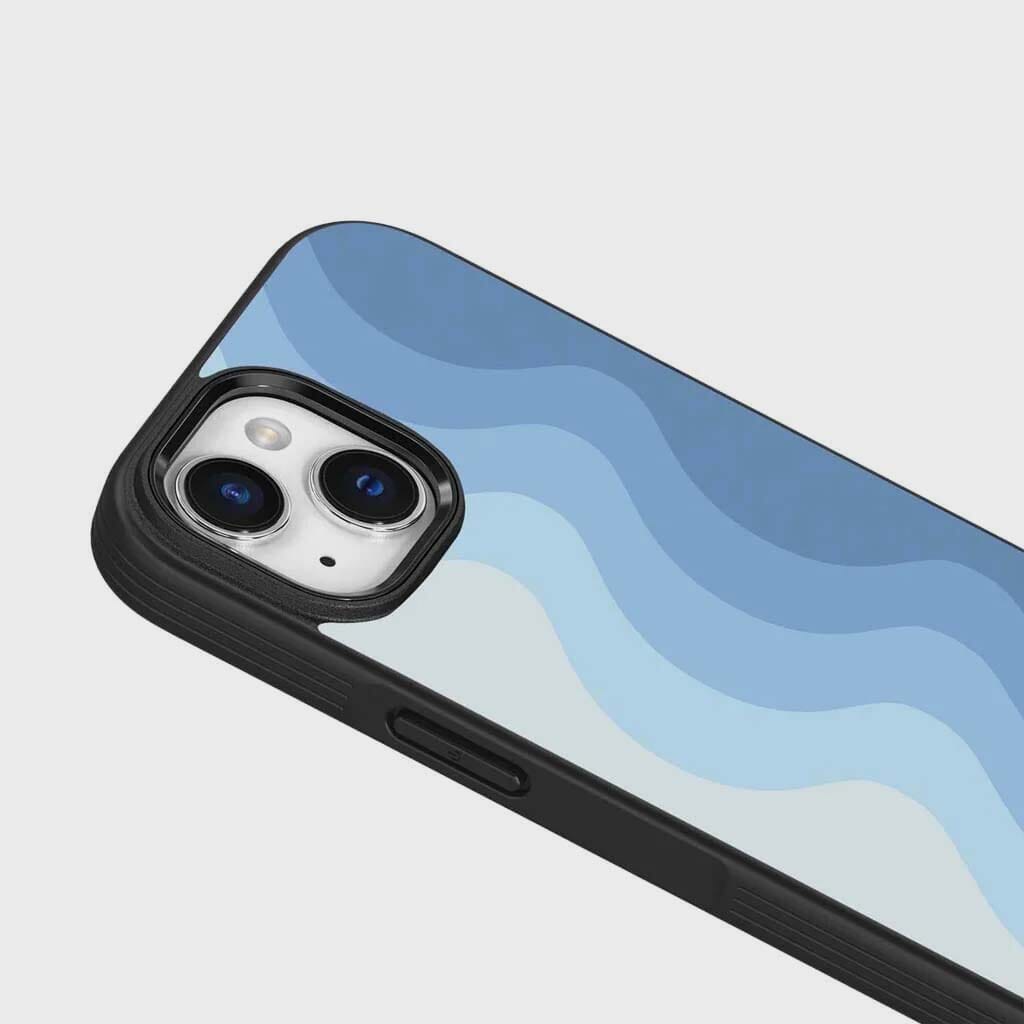 iPhone 16e Case With MagSafe - Blue Wave