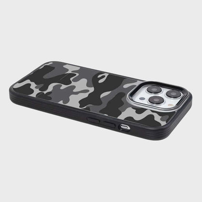 Gray iPhone 14 Pro Max Camo Case | Caseco Inc. Gray iPhone 14 Pro Max Camo Case | Caseco Inc.