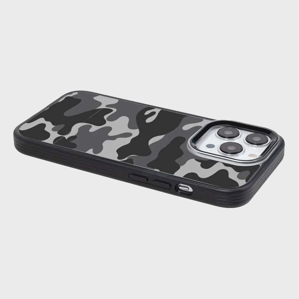 MagSafe iPhone 14 Pro Max Black Camo Case