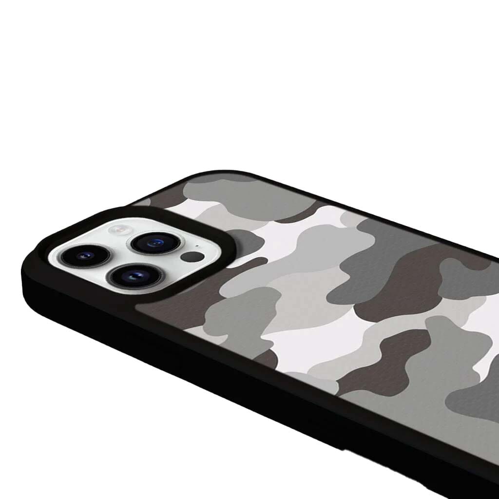 MagSafe iPhone 13 Pro Max Grey Camo Case