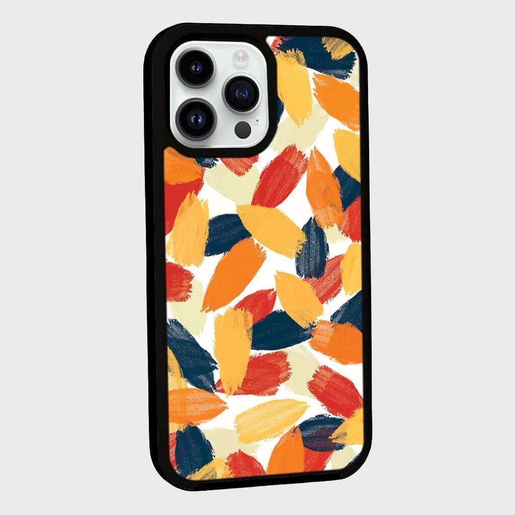 MagSafe iPhone 14 Pro Max Orange Abstract Case