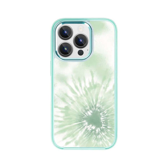 iPhone 15 Pro Case With MagSafe - Green Tie Dye