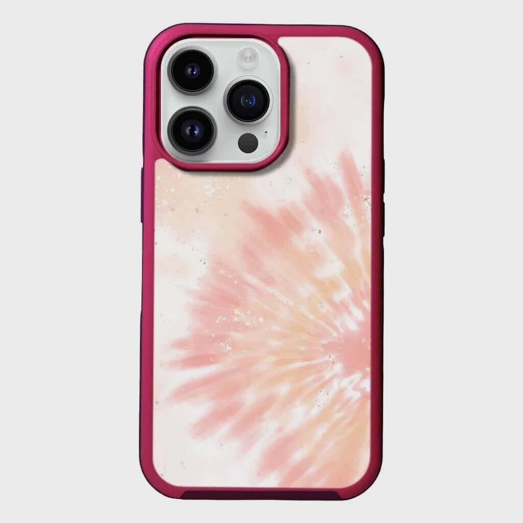 MagSafe iPhone 13 Pro Max Orange Tie Dye Case