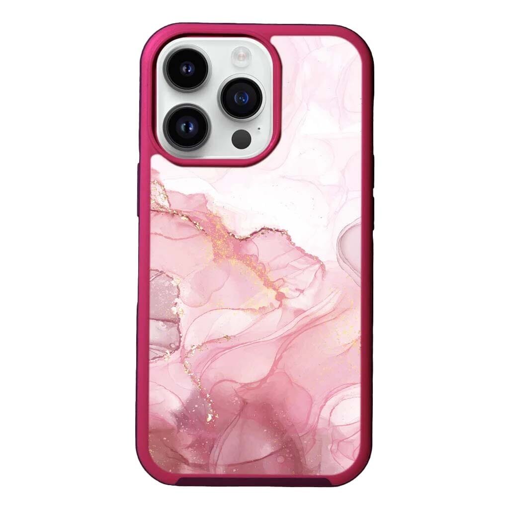 MagSafe iPhone 13 Pro Pink Marble Case
