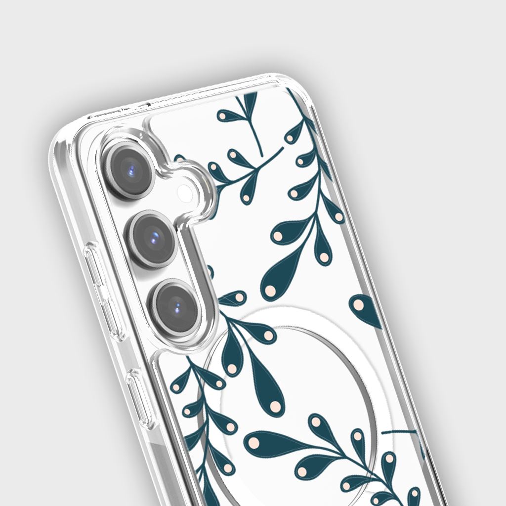 Samsung Galaxy S24 Clear Case - Lullaby Design