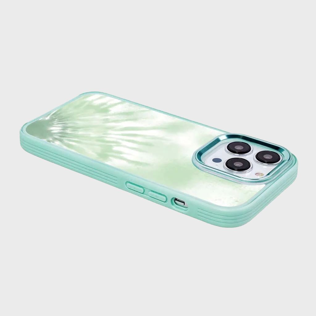 MagSafe iPhone 14 Pro Green Tie Dye Case