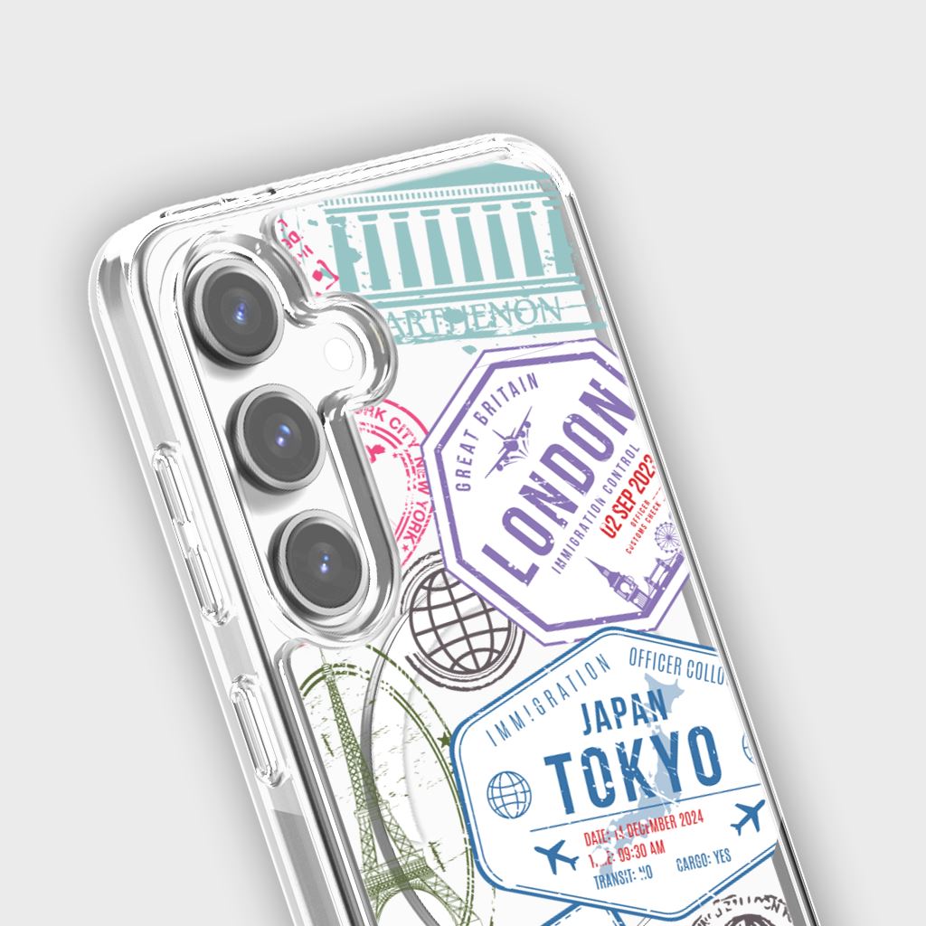 Samsung Galaxy S25 Clear Case - Study Abroad