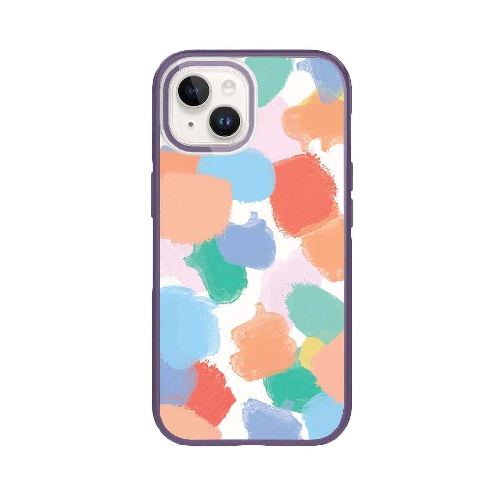 iPhone 15 Plus Case With MagSafe - Colorful Abstract Case