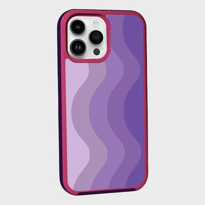 MagSafe iPhone 14 Pro Max Purple Wave Case