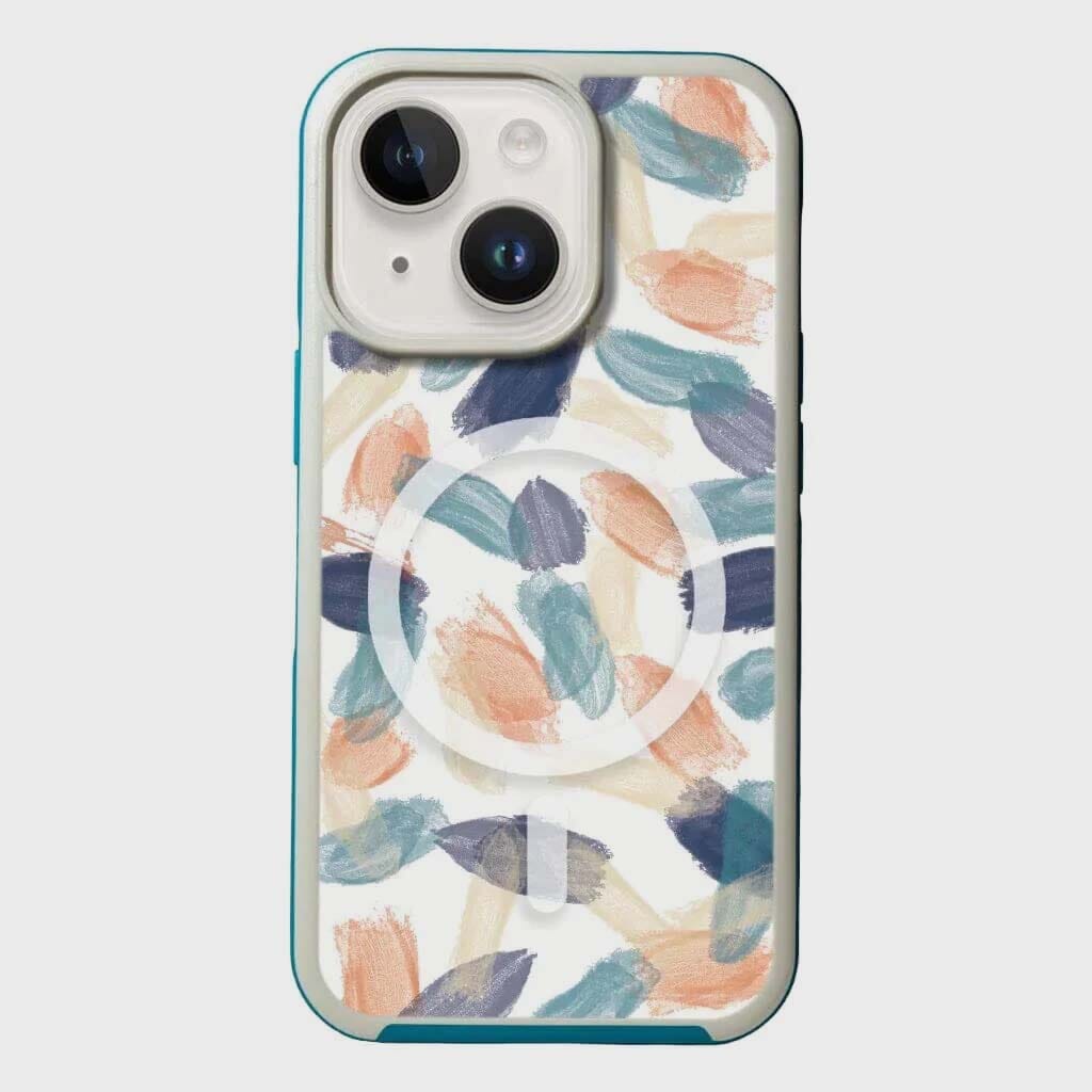 MagSafe iPhone 14 Pastel Abstract Case