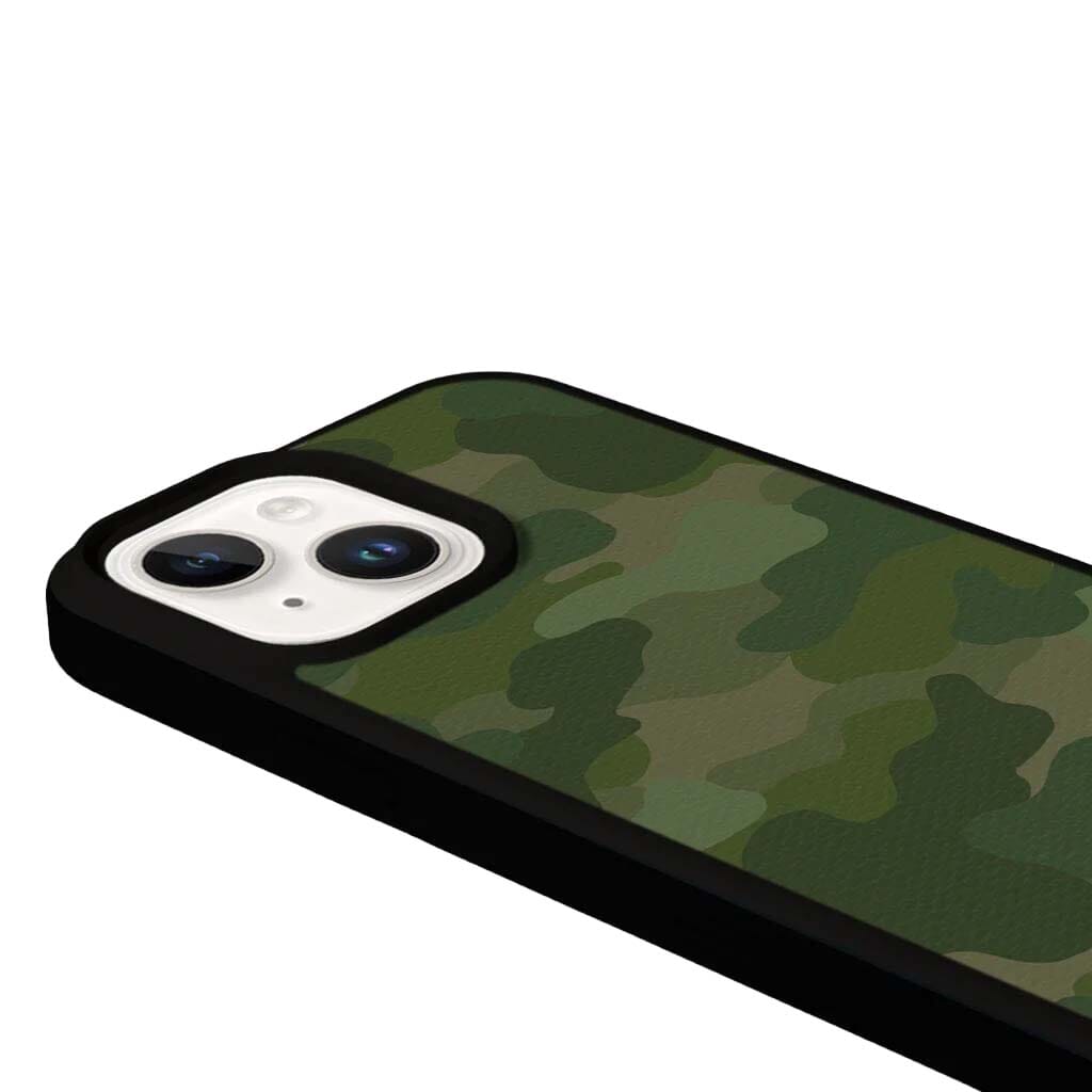 MagSafe iPhone 14 Plus Green Camo Case
