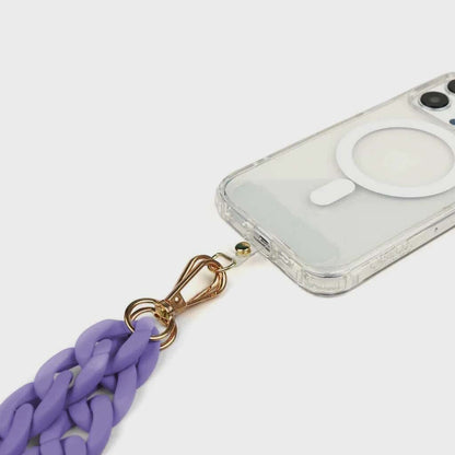 Purple Crossbody Phone Chain