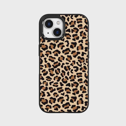 MagSafe iPhone 14 Brown Leopard Case