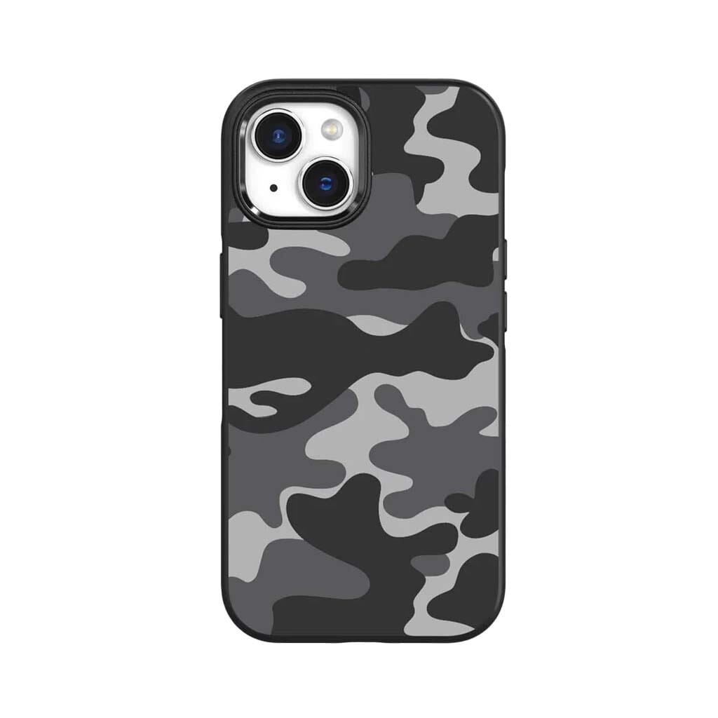 iPhone 15 Case With MagSafe - Black Camo