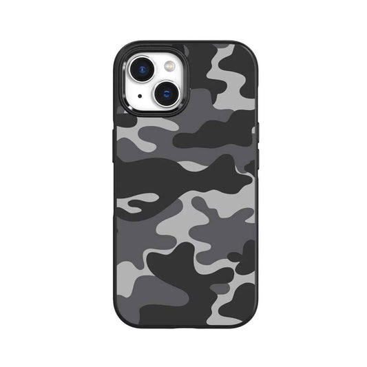 iPhone 15 Plus Case With MagSafe - Black Camo