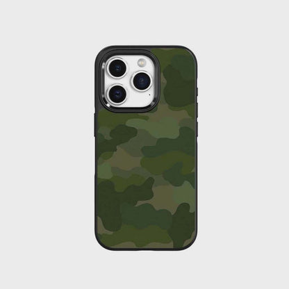 iPhone 15 Pro Max Case With MagSafe - Green Camo