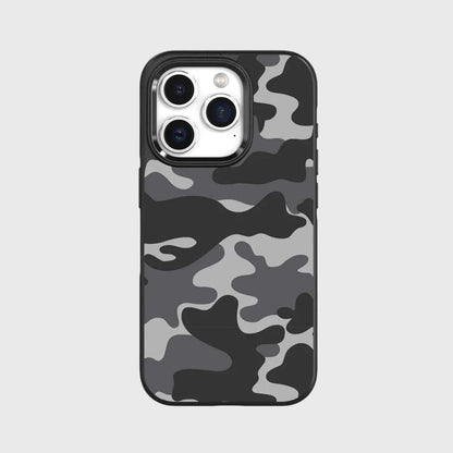 iPhone 15 Pro Case With MagSafe - Black Camo