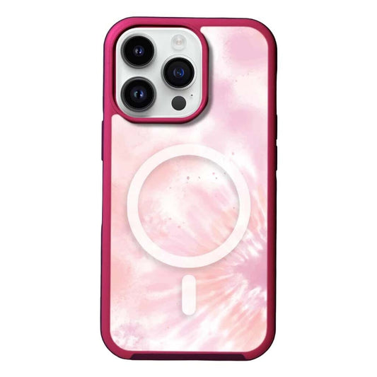 MagSafe iPhone 13 Pro Max Pink Tie Dye Case