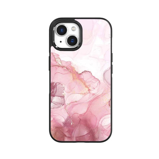 iPhone 15 Case With MagSafe - Pink Marble