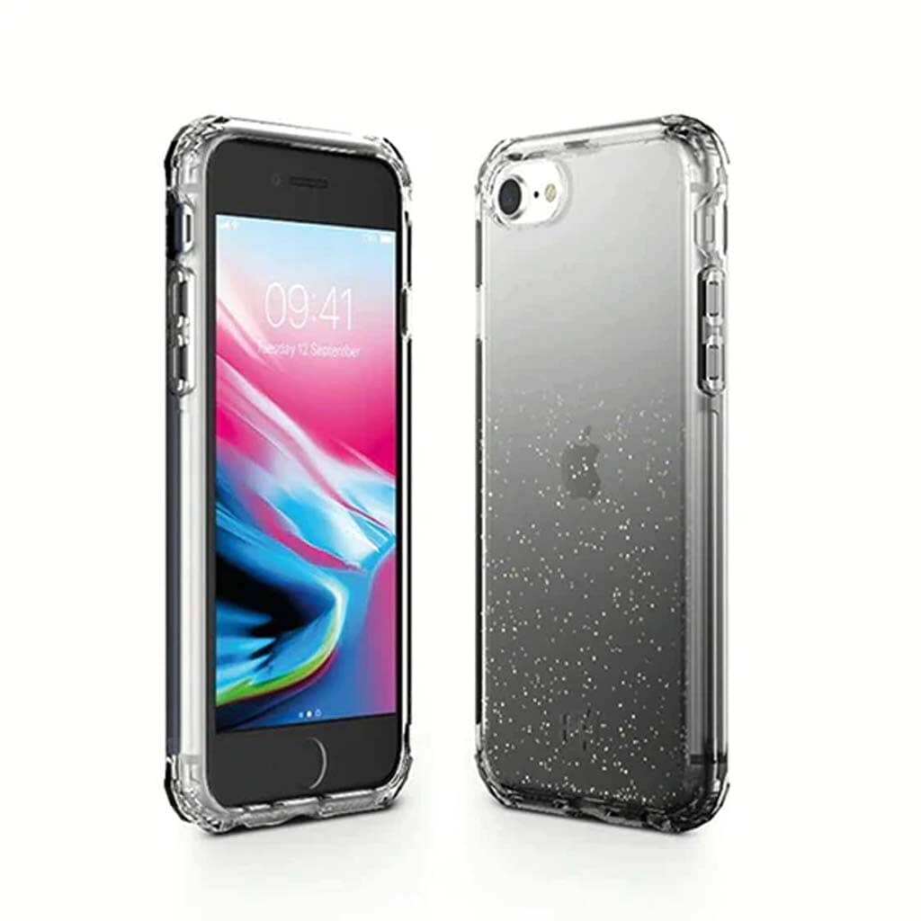 iPhone SE Clear Case - Sparkle Glitter Design