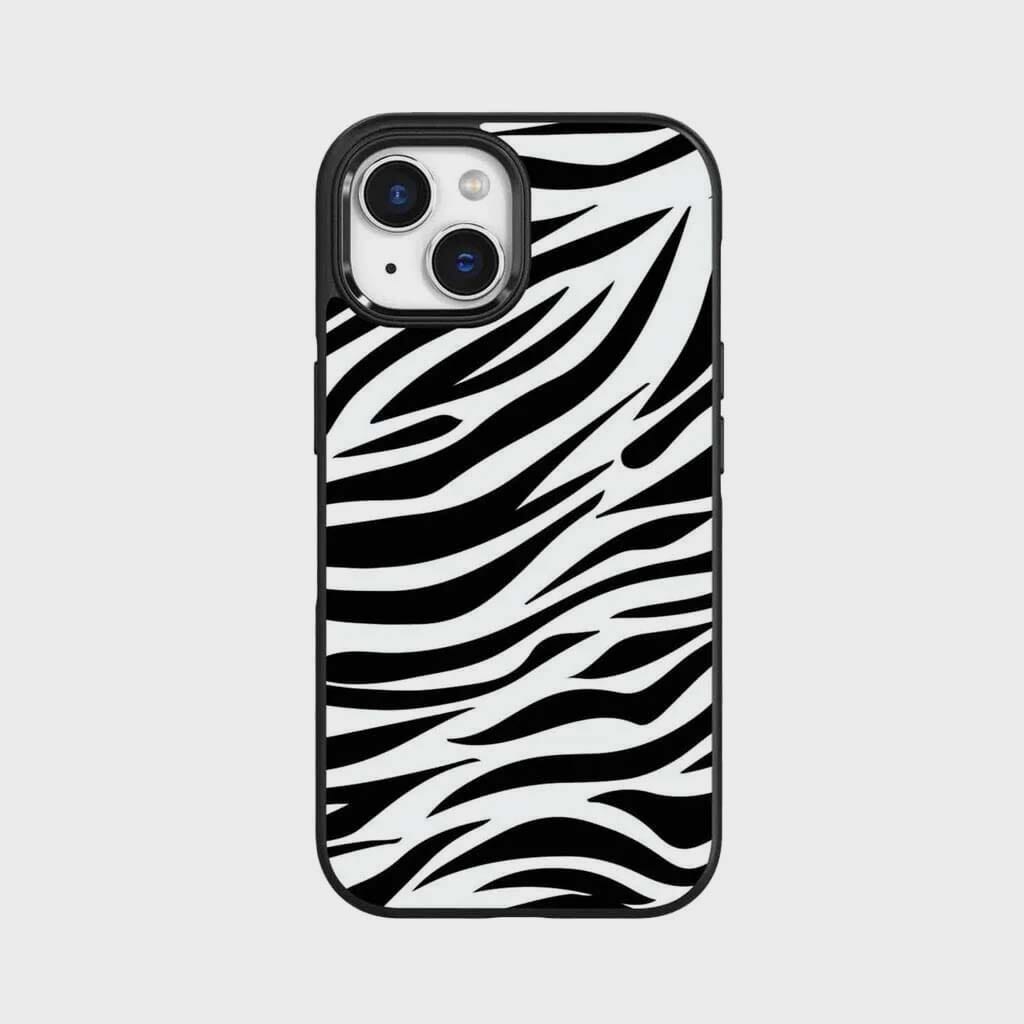 iPhone 15 Case With MagSafe - Zebra