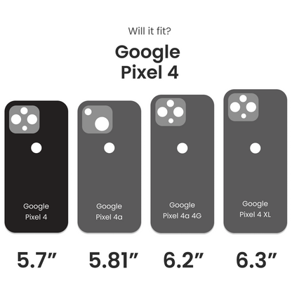 Antimicrobial Google Pixel 4 Clear Case